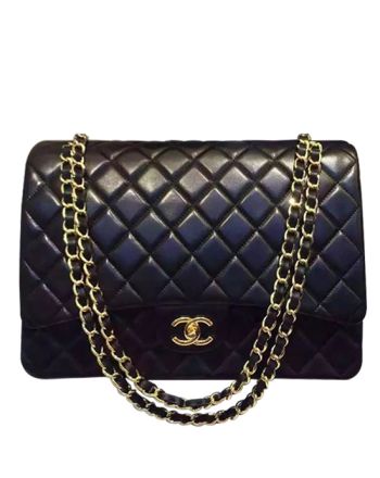 Chanel Women's Classic Jumbo Flap Bag A58601 Black